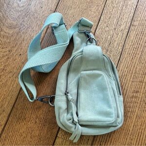 Sage Green Hudson Sling Free People cross body bag